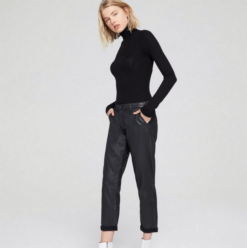 NWOT Caden Faux Leather Tailored Trousers